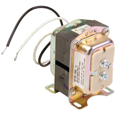 120v to 24vac transformer inside 2-gang electrical box mount|24 volt transformer junction box.